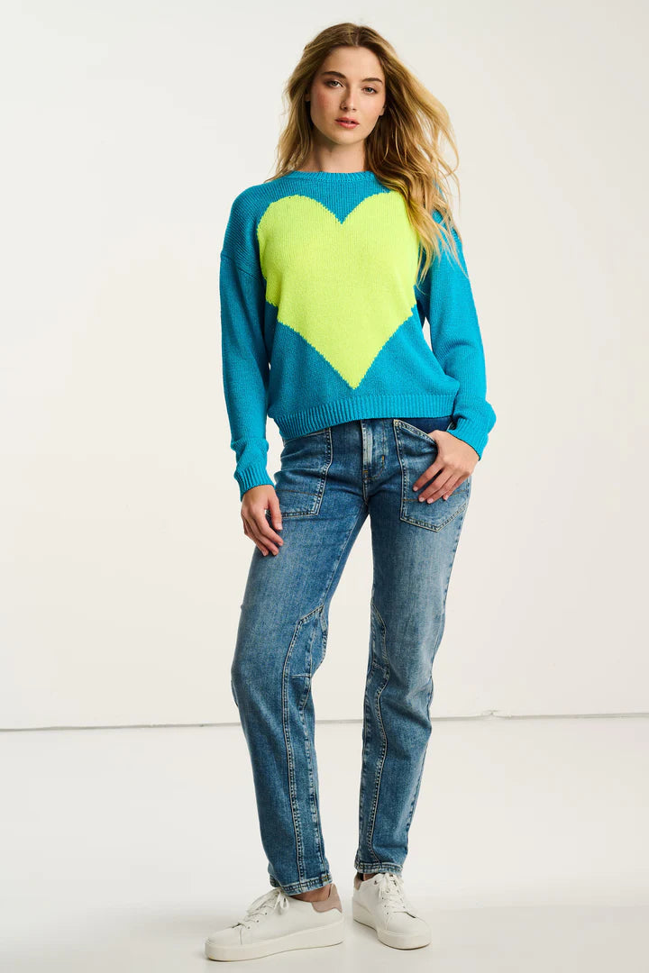 Amore Mio Heart Sweater