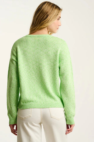 BEL FIORE FLOWER SWEATER