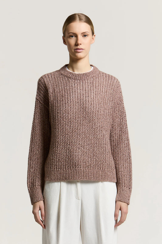 Nebula Pink Alpaca Sweater