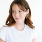 Red Coral Bentley Earrings