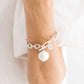 Cotton Pearl Toggle Bracelet