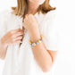 Blue & White Mini Margaret Bracelet