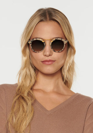 STL II Matte Oyster 24k Sunglasses