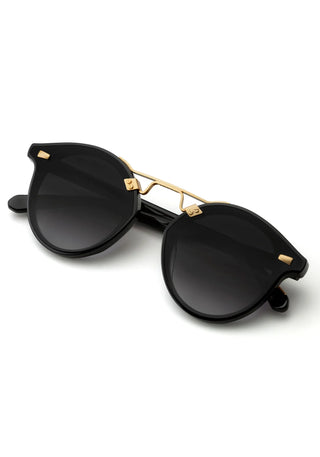 STL NYLON Black + Shadow 24k Polarized Sunglasses