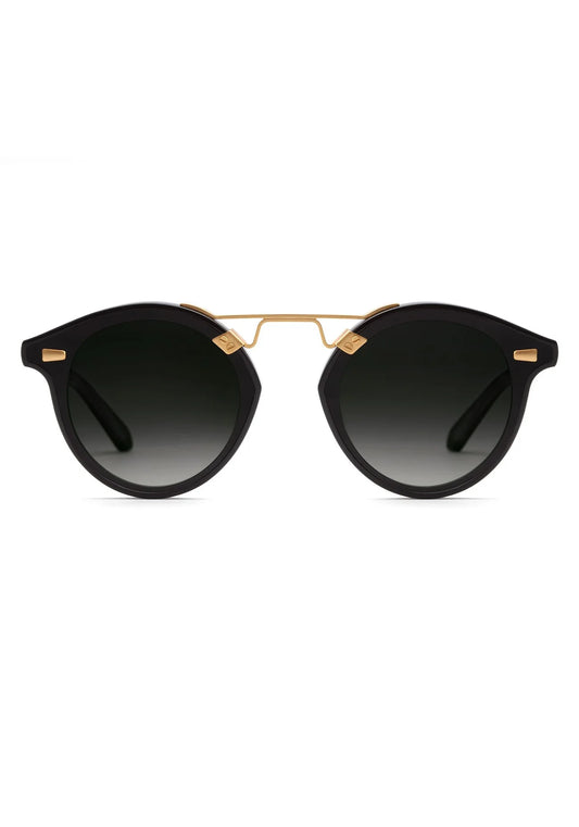 STL NYLON Black + Shadow 24k Polarized Sunglasses