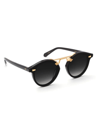STL NYLON Black + Shadow 24k Polarized Sunglasses