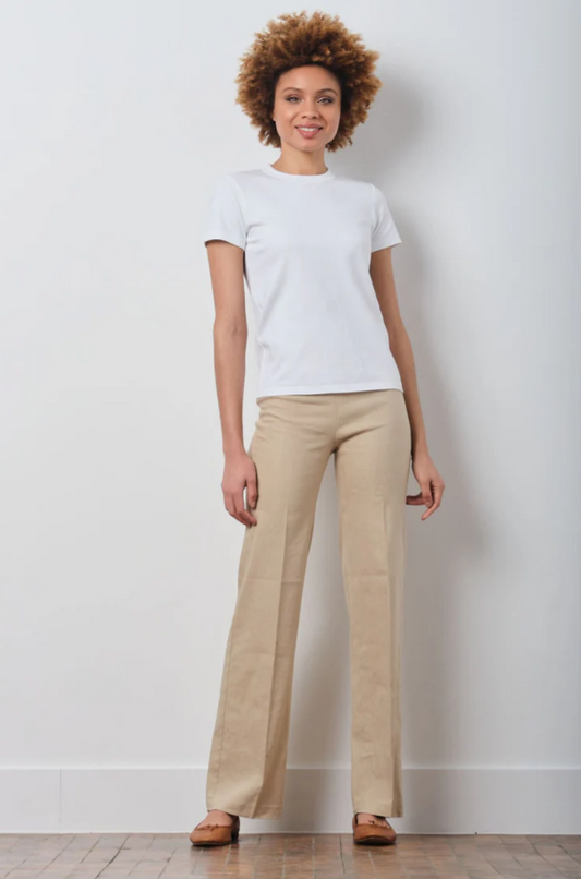 Flavia Linen Khaki