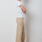Flavia Linen Khaki