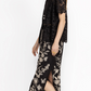 Domingo High Slit Linen Skirt