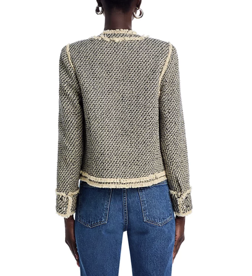 Darina Metallic Tweed Jacket