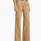 Azure Cotton-Blend Zip Pants
