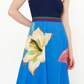 Swing Skirt- Hibiscus Blue