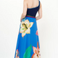 Swing Skirt- Hibiscus Blue