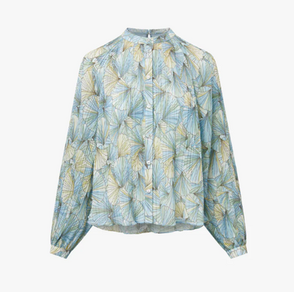 Fennel Pleated Blouse