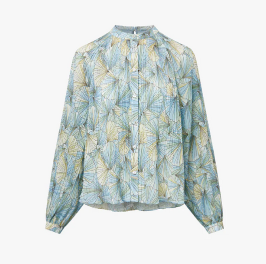 Fennel Pleated Blouse