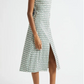 Colleen Stretch-Linen Midi Dress