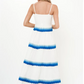 Smocked Back Maxi- Pacifica Blue
