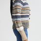 Cecily Mixed Stripe Cotton Cardigan