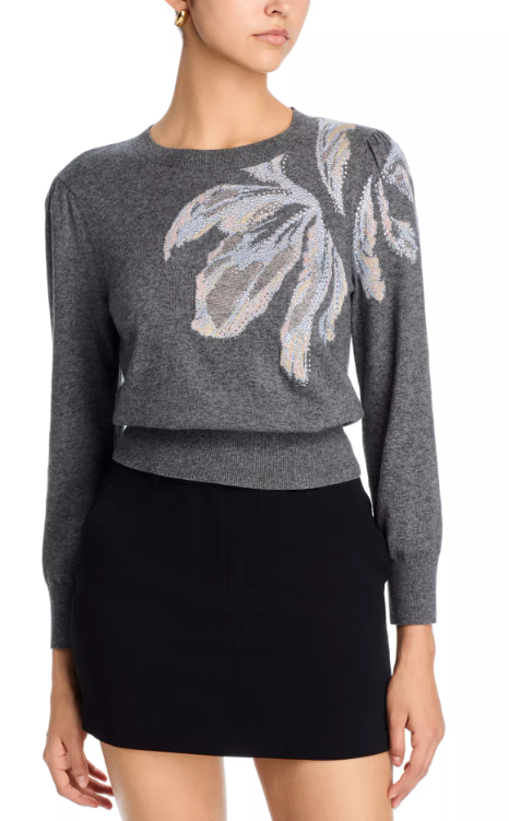 Multi Tulip Pullover Sweater