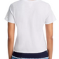 Amour Heart Chain Shrunken Tee