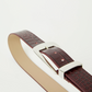 ARDEN CROCO LEATHER BELT