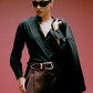 ARDEN CROCO LEATHER BELT