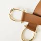 TAN GRANT LEATHER BELT