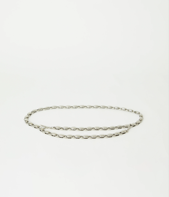 ETTA CHAIN BELT Silver