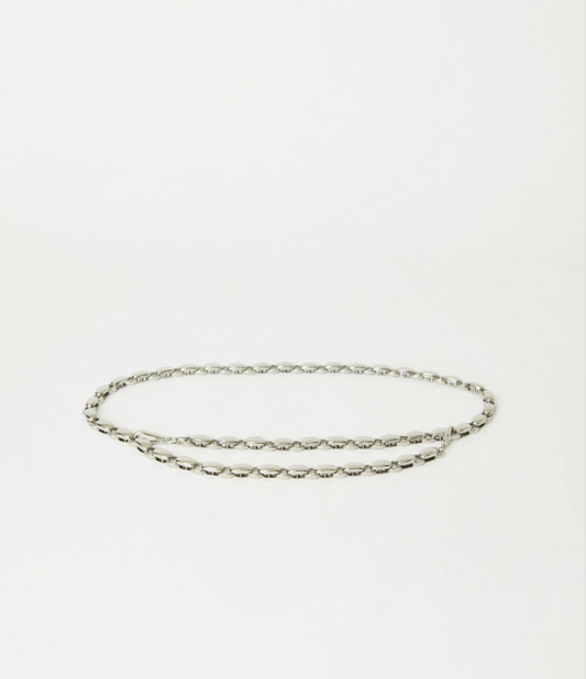 ETTA CHAIN BELT Silver