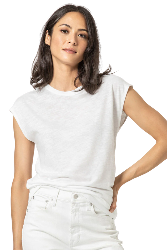 Sleeveless Neck Tee