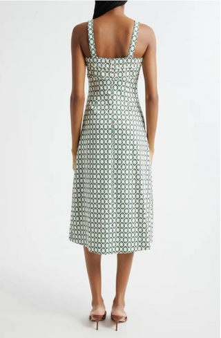 Colleen Stretch-Linen Midi Dress The Augusta Clothing Company Colleen Stretch-Linen Midi Dress The Augusta Clothing Company