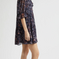 Malva Floral Linework Reanna Dress