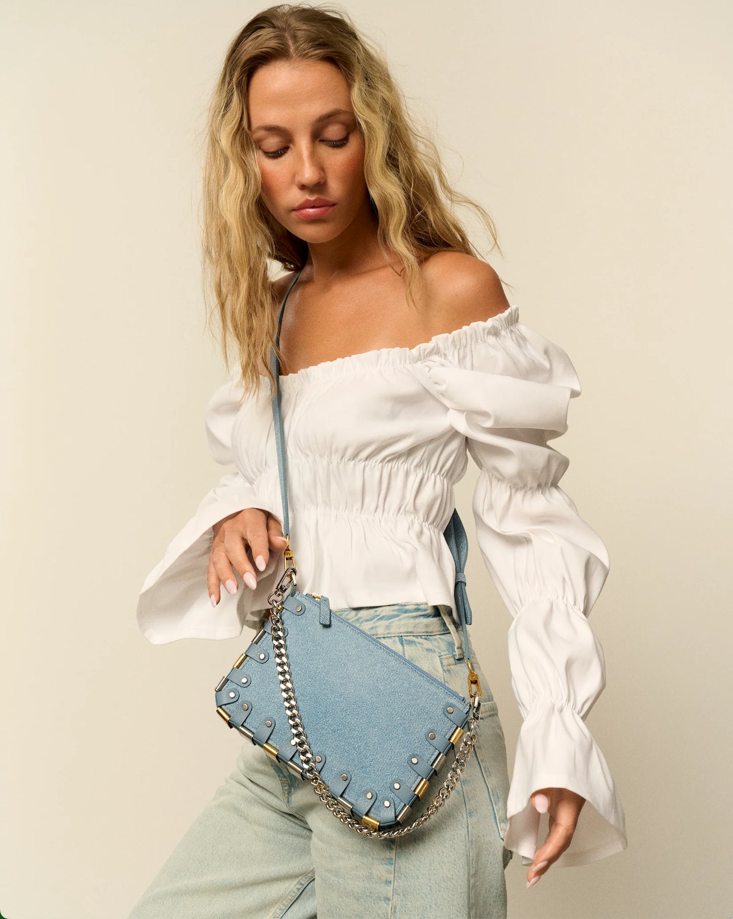 The Rapture Medium - Denim Leather