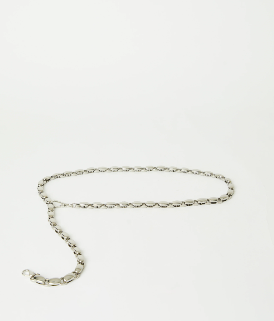 ETTA CHAIN BELT Silver