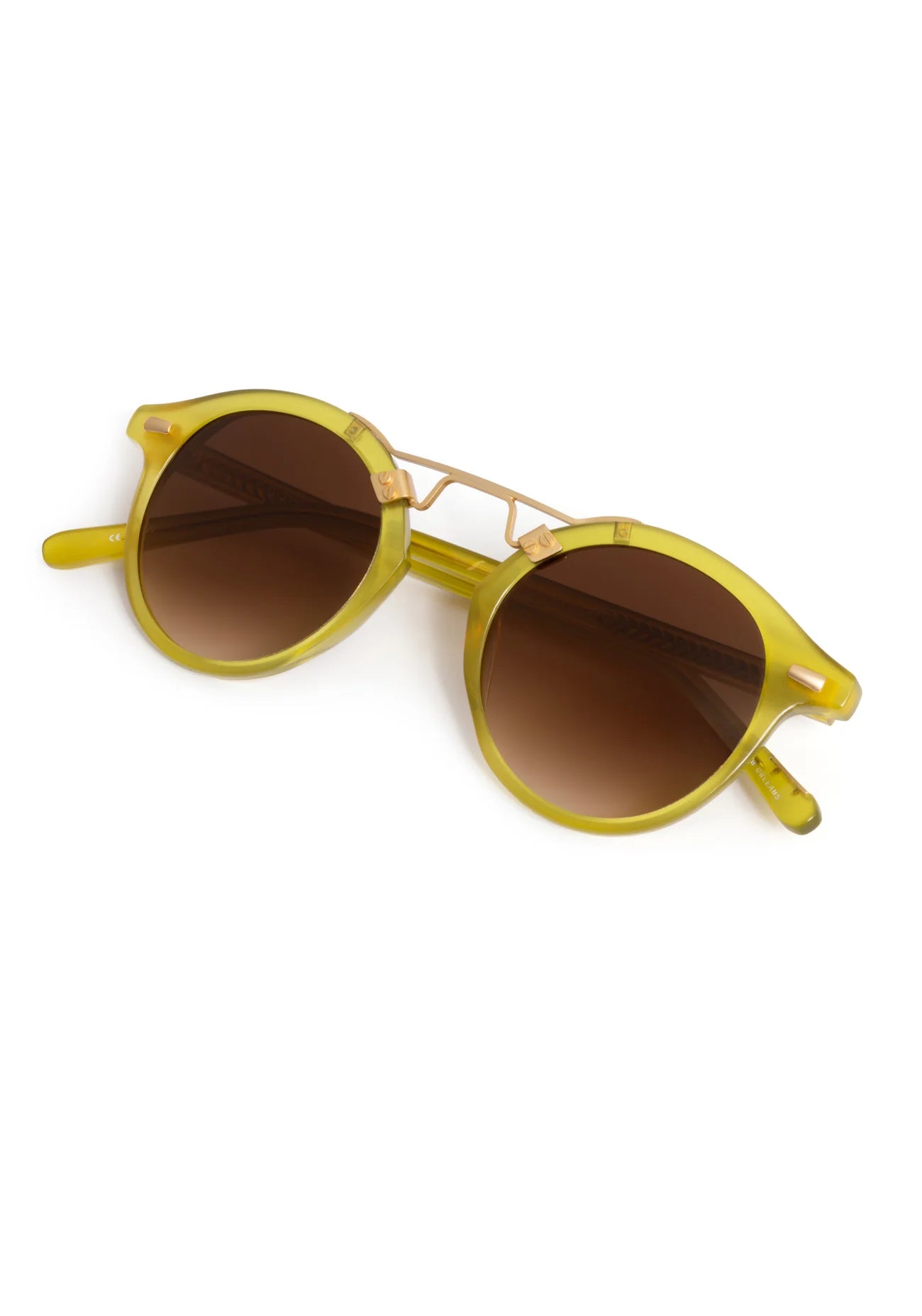ST. LOUIS Chartreuse 18k Sunglasses