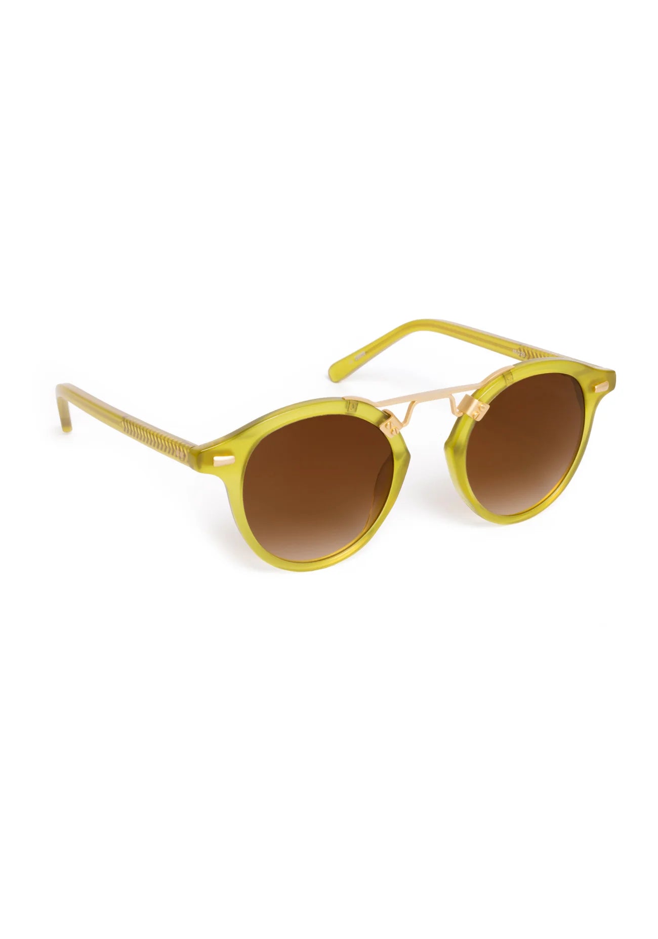 ST. LOUIS Chartreuse 18k Sunglasses
