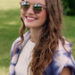 ST. LOUIS Gelato 24K Mirrored Sunglasses