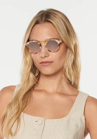 ST. LOUIS Gelato 24K Mirrored Sunglasses