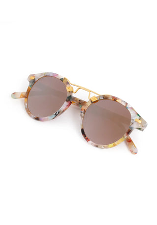 ST. LOUIS Gelato 24K Mirrored Sunglasses