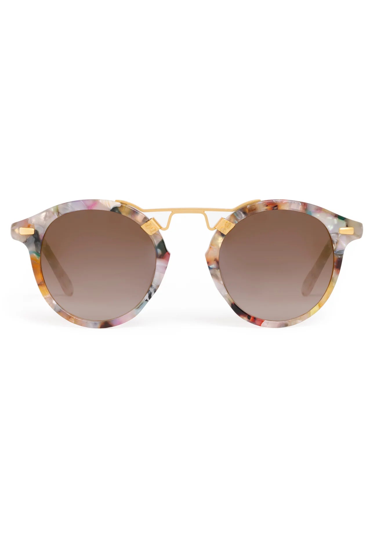 ST. LOUIS Gelato 24K Mirrored Sunglasses