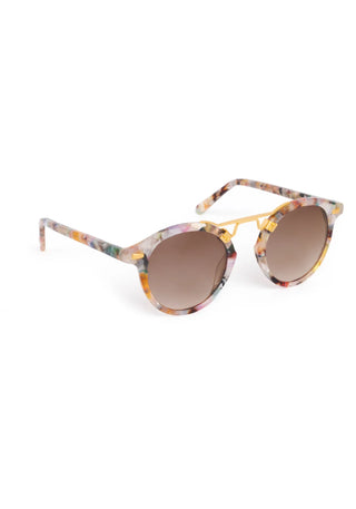 ST. LOUIS Gelato 24K Mirrored Sunglasses