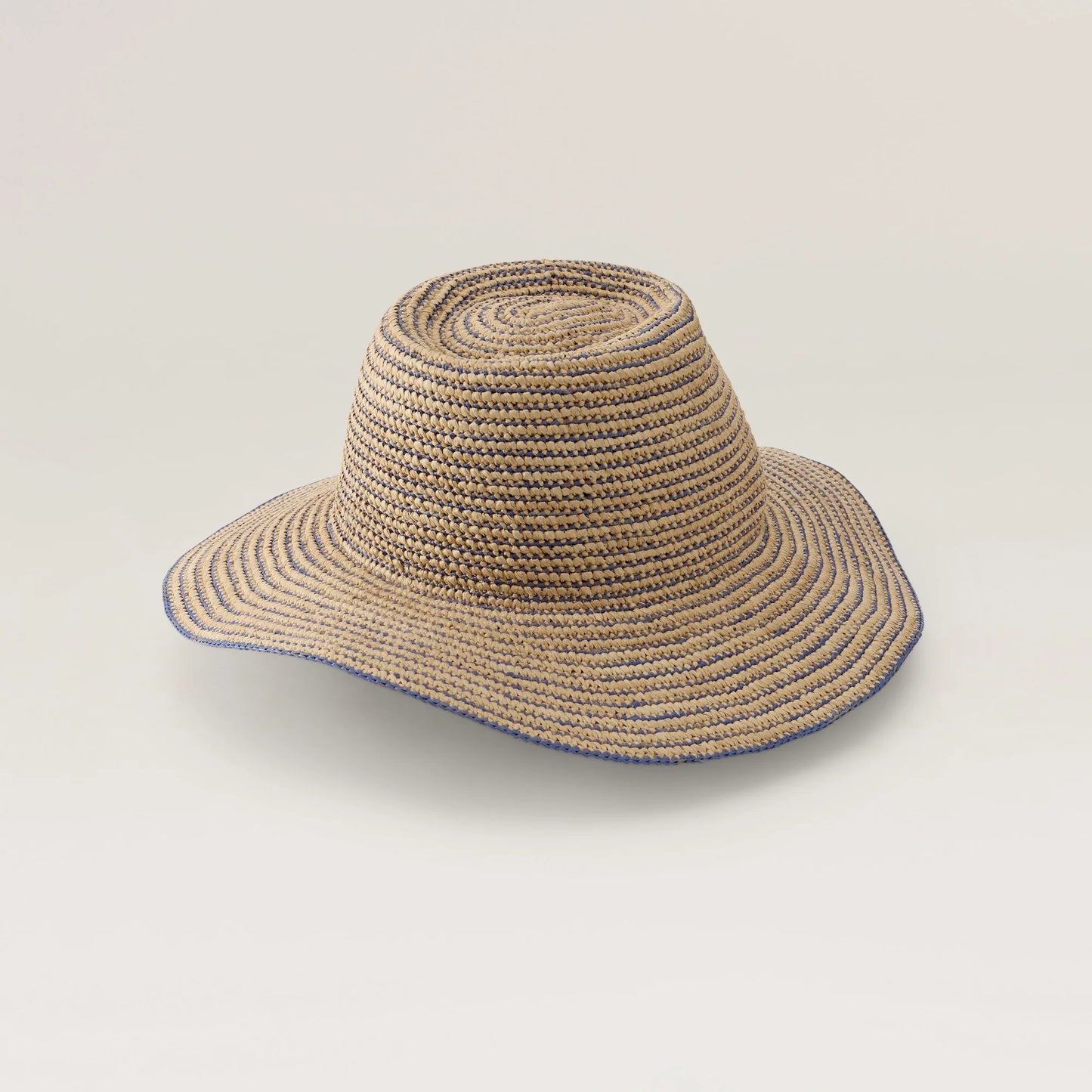 STEEVIE RAFFIA STRIPE FEDORA