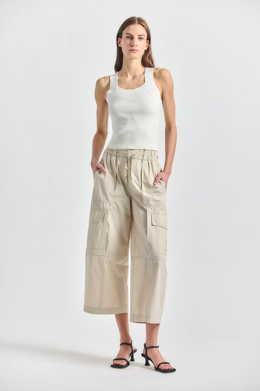 Ruth Cropped Wide Leg Cargo Pant