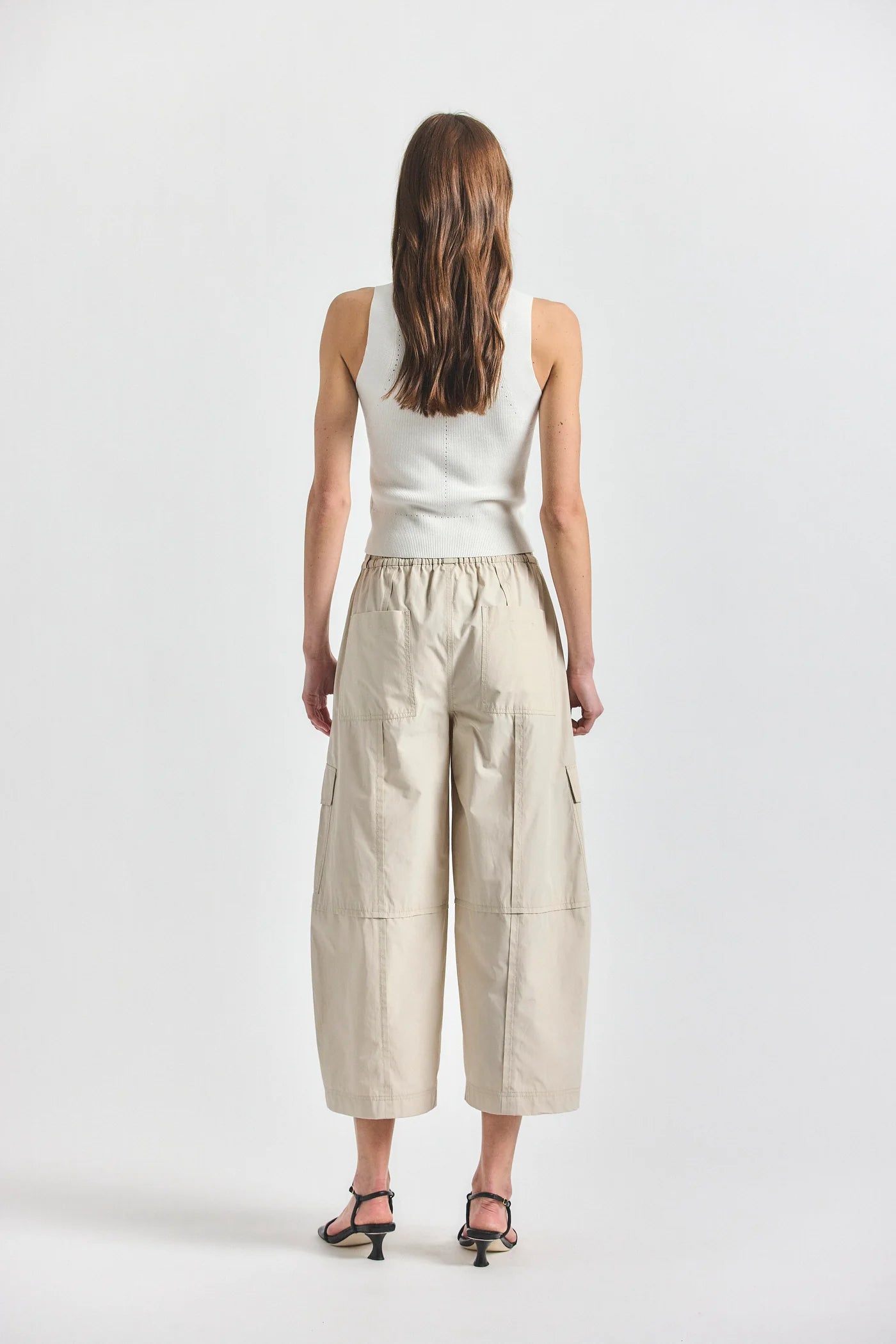 Ruth Cropped Wide Leg Cargo Pant
