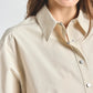 Olivia Cropped Short Sleeve Shirt