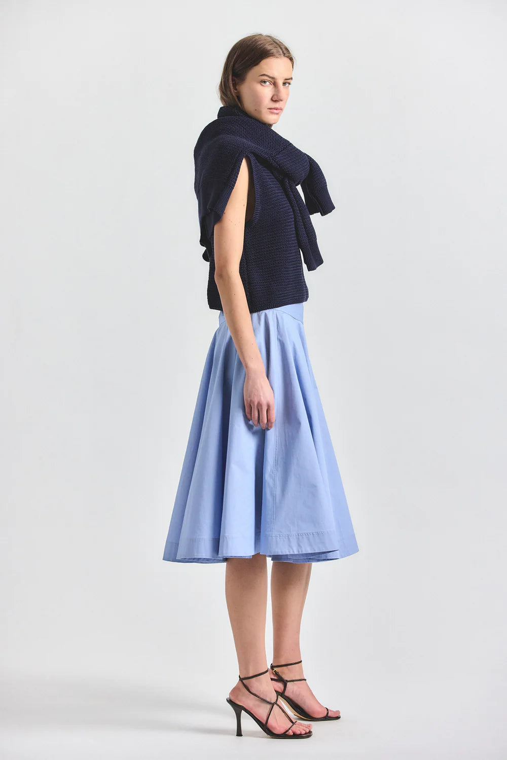 Sage Wrap Skirt