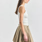 Joshua Pleated Mini Skirt