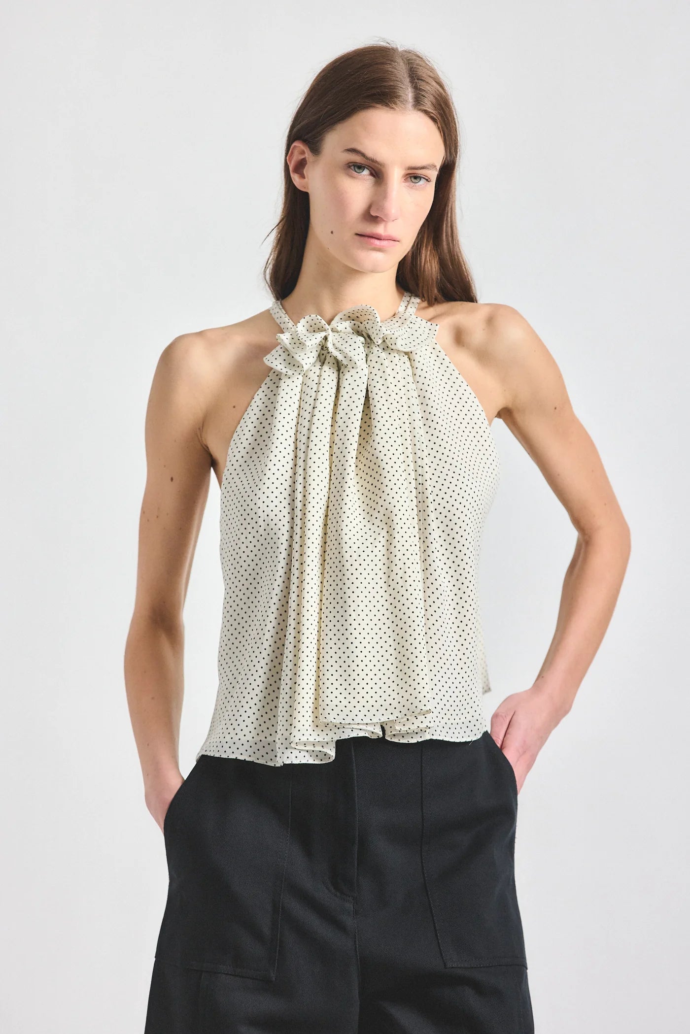 Paisley Trapeze Top