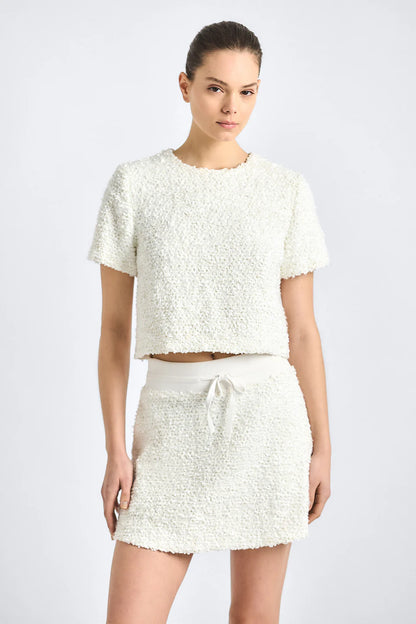 Mara Boucle Knit Skirt