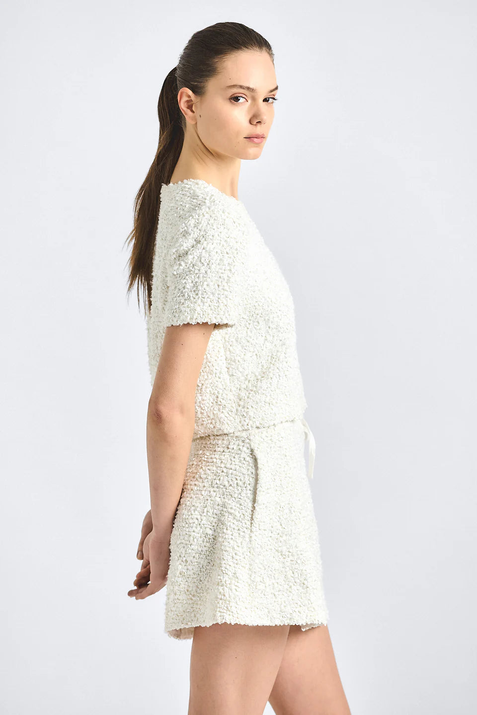 Mara Boucle Knit Skirt